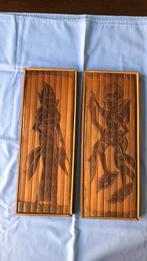 Bamboe  kunst Indonesië? 40 /15 cm, Ophalen of Verzenden