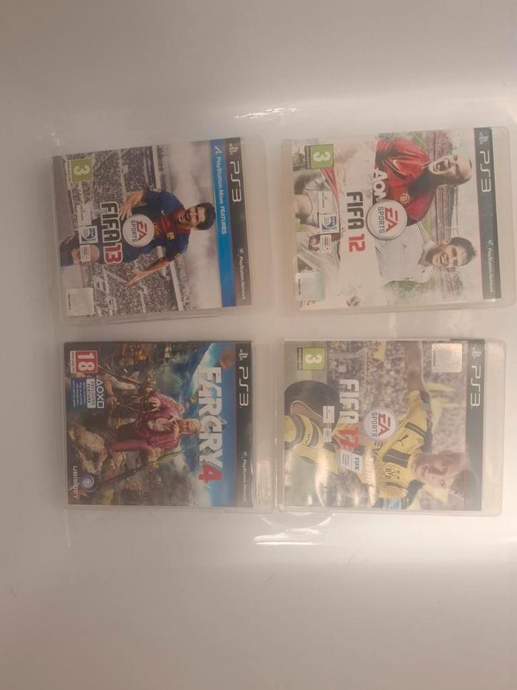PS3 Games - FIFA & Far Cry, Spelcomputers en Games, Games | Sony PlayStation 3, Gebruikt, Sport, 1 speler, Vanaf 3 jaar, Eén computer