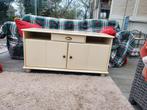 Gratis witgelakt grenen tv-meubel/laag dressoir Ikea, Huis en Inrichting, Ophalen, Gebruikt, 100 tot 150 cm, Minder dan 100 cm