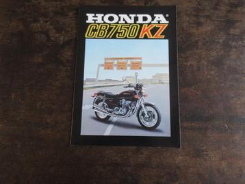 Honda CB750KZ folder brochure origineel