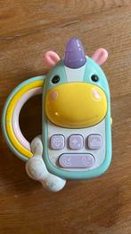 Eenhoorn telefoon, Kinderen en Baby's, Speelgoed | Babyspeelgoed, Overige typen, Gebruikt, Ophalen