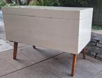 Antieke dekenkist op poten, Huis en Inrichting, Woonaccessoires | Kisten, Ophalen, Gebruikt, 50 tot 75 cm, Minder dan 50 cm