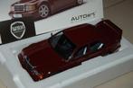 1:18 MERCEDES 190 EVO2 bordeaux red Autoart 76142 WRH, Hobby en Vrije tijd, Modelauto's | 1:18, Verzenden, Zo goed als nieuw, Auto