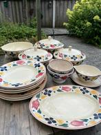 Boerenbont servies, Ophalen