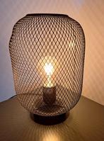 2 Stuks Nachtkastlampen, Huis en Inrichting, Gebruikt, Ophalen of Verzenden, Minder dan 100 cm, Metaal