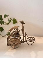 Miniatuur metalen Riksja, Ophalen of Verzenden