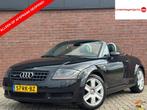 Audi TT Roadster 1.8 5V TURBO QUATTRO | NL-AUTO! | LEDER!, Auto's, Audi, Gebruikt, Zwart, 4 cilinders, Cabriolet