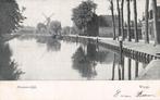 JM271 Weesp Stammerdijk Molen 1905, Verzamelen, Ansichtkaarten | Nederland, Verzenden, Voor 1920, Gelopen, Noord-Holland