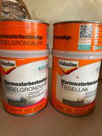 Alabastine Tegelgrondverf & Tegellak - Nieuw!, Doe-het-zelf en Verbouw, Beige, Nieuw, Ophalen of Verzenden, Verf