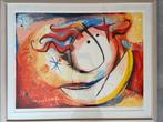 Zeefdruk Mujer Luna (nr 144/200) van Angeles Nieto, Ophalen