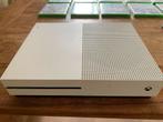 Xbox One S + Controller + 10 Games, Ophalen, Online, Gebruikt, 1 speler