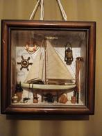 Nautisch kastje. Maritiem knopenbord kast decoratie diorama, Ophalen of Verzenden, Zo goed als nieuw