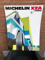 Mooi MICHELIN banden bord. 80 x 60 cm. Blik XZA radial., Verzamelen, Reclamebord, Gebruikt, Ophalen of Verzenden