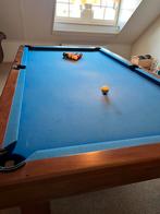 Poolbiljart chevillotte biljart, Ophalen, Zo goed als nieuw, Biljarttafel