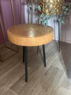 Houten bijzettafel, Ophalen of Verzenden, Gebruikt, Hout