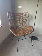 Rieten rotan stoel, Huis en Inrichting, Stoelen, Ophalen, Zo goed als nieuw