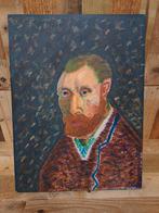 Decoratief houten bord / Art on wood, Ophalen