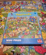 4x puzzel 1000 stuks, Ophalen of Verzenden, 500 t/m 1500 stukjes, Gebruikt, Legpuzzel