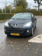 Peugeot 207 1.6 16V CC 88KW 2010 Zwart, Auto's, Peugeot, Voorwielaandrijving, 65 €/maand, 15 km/l, 4 cilinders