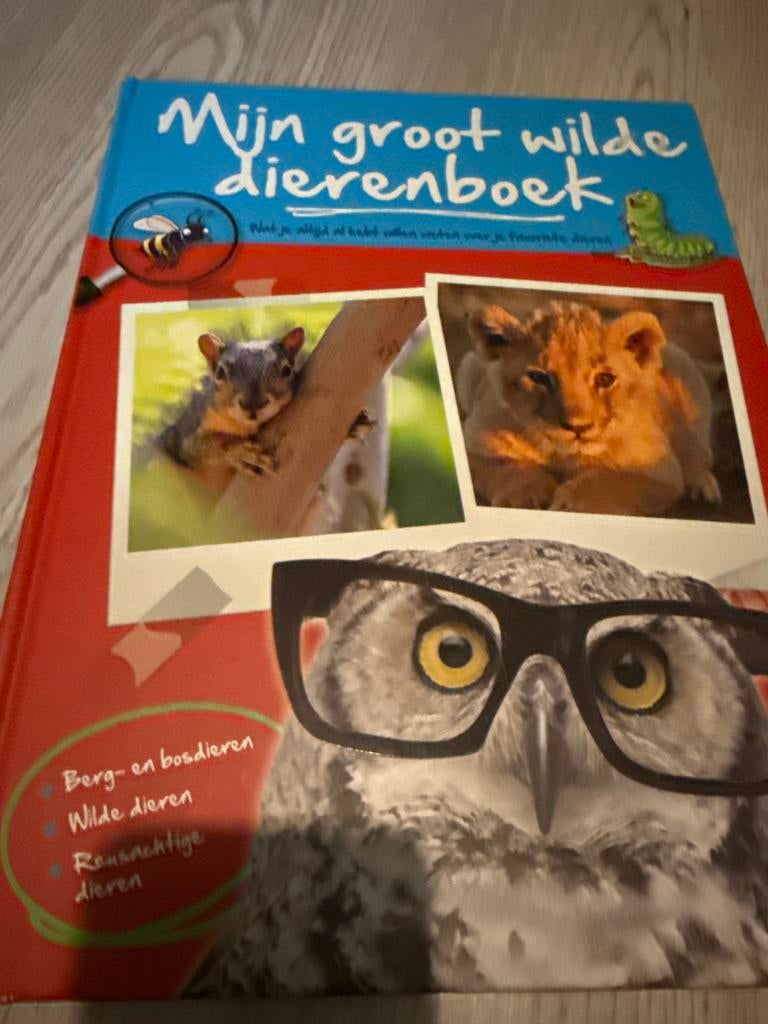 Mijn Groot Wilde Dierenboek - Educatief Kinderboek, Ophalen of Verzenden, Zo goed als nieuw