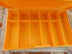 Degelijk stevig hard plastic opberg vak doos geel, Ophalen of Verzenden, Zo goed als nieuw