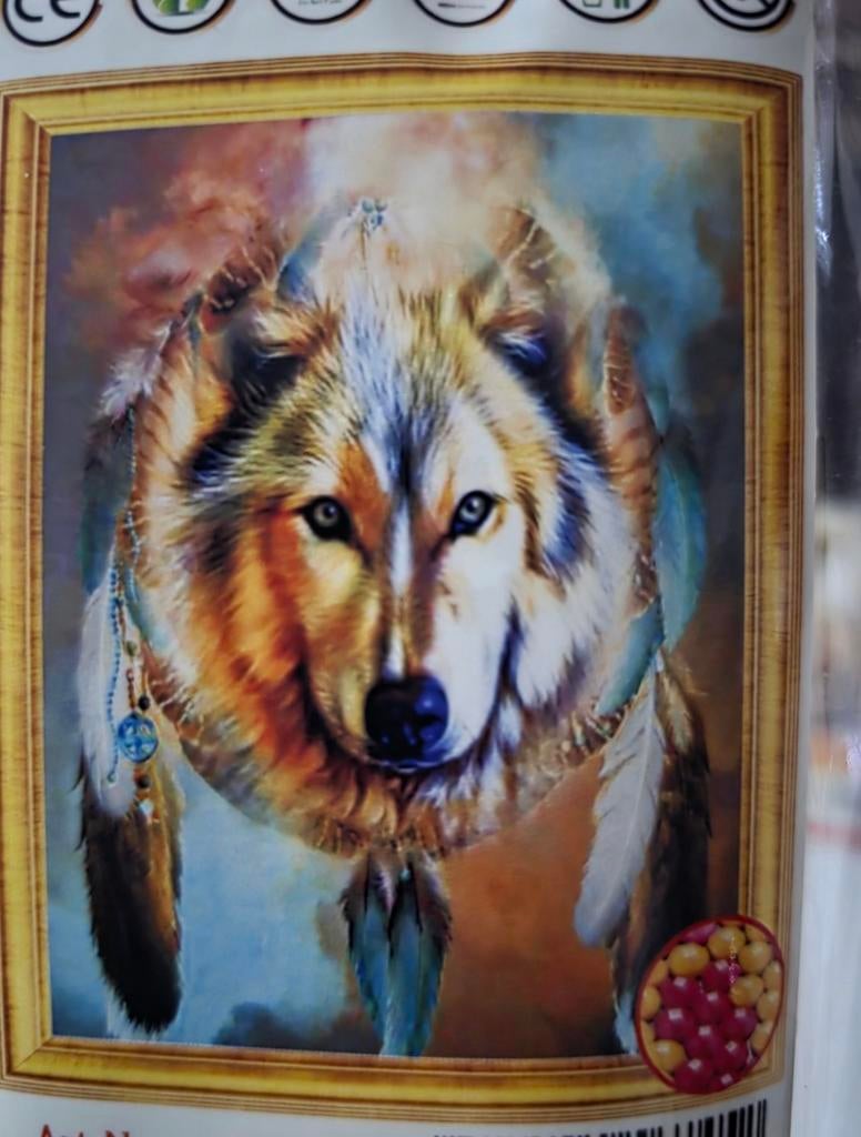 Diamond Painting 50x40 - Ronde Steentjes, Diamond painting world 2021@gmail.com, Nieuw, Ophalen of Verzenden, N.v.t