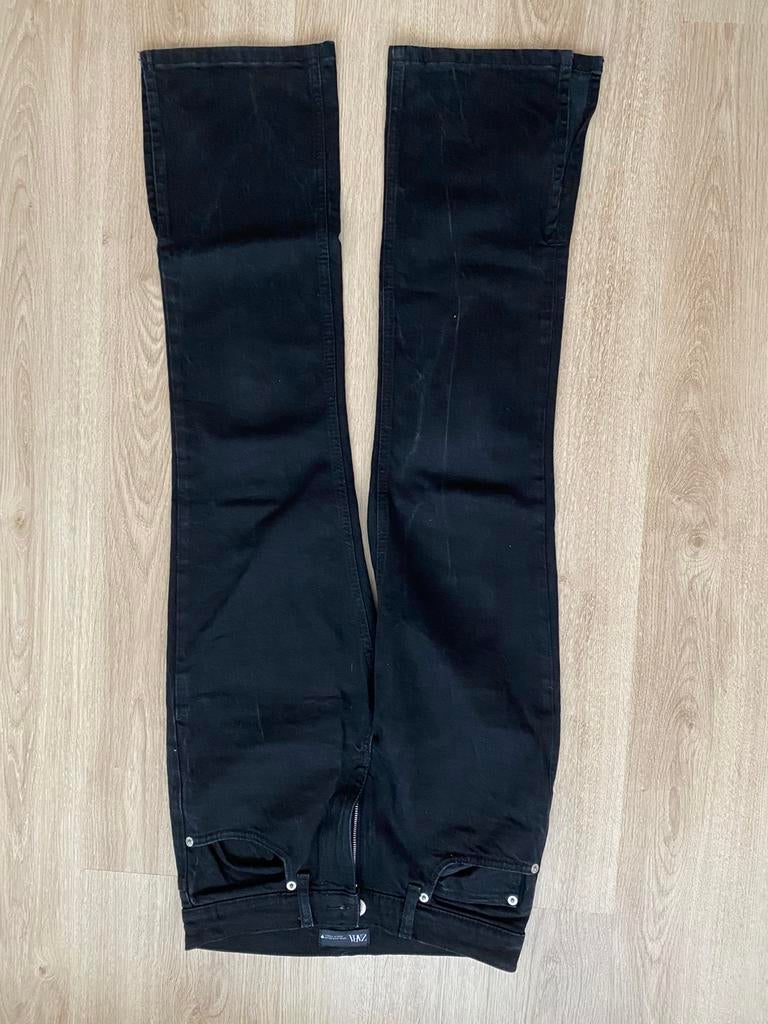 Zara meisjes broek maat xs, Ophalen, Zo goed als nieuw, Blauw, W27 (confectie 34) of kleiner