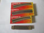 fleischmann profi rails 6131 (15 stuks) 6133 (20 stuks), Gebruikt, Gelijkstroom, Fleischmann, Rails