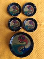 5 prachtig antieke wandbordjes Gouda Holland, Antiek en Kunst, Antiek | Wandborden en Tegels, Ophalen