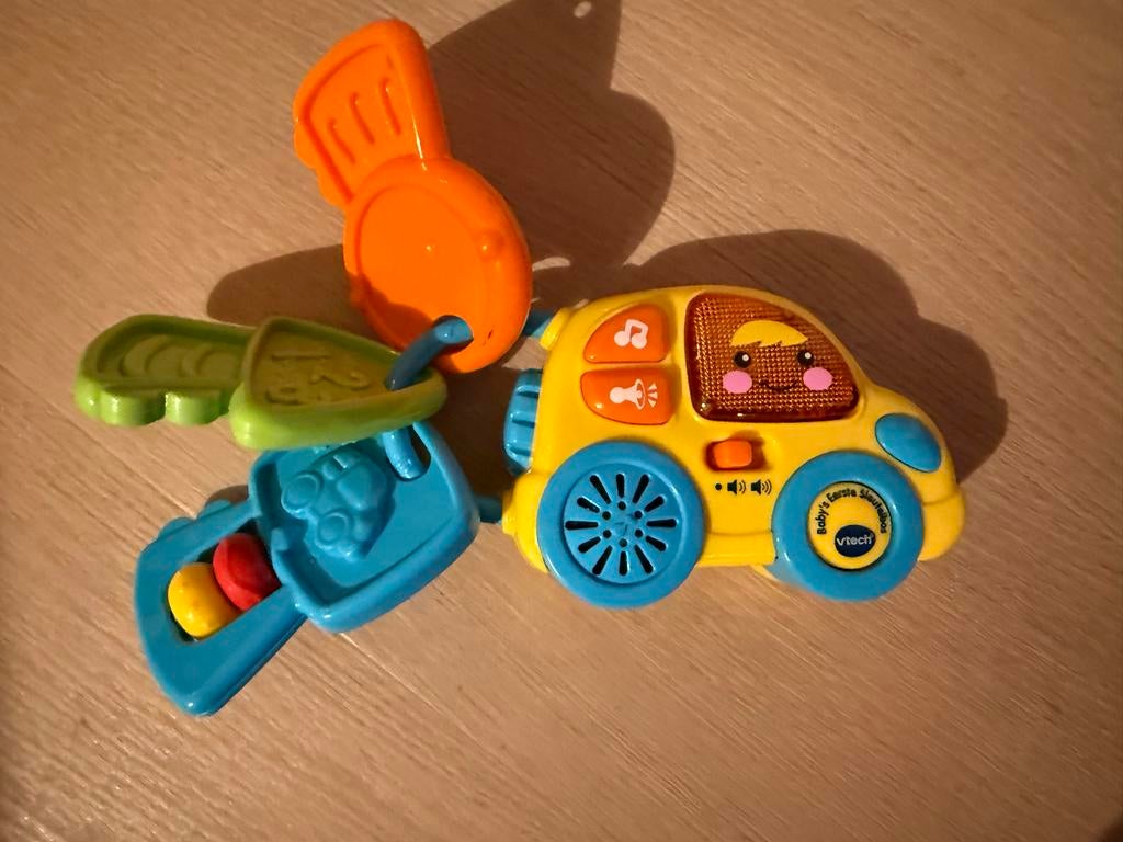 Vtech auto sleutels, Kinderen en Baby's, Speelgoed | Babyspeelgoed, Ophalen of Verzenden, Gebruikt, Overige typen, Met licht