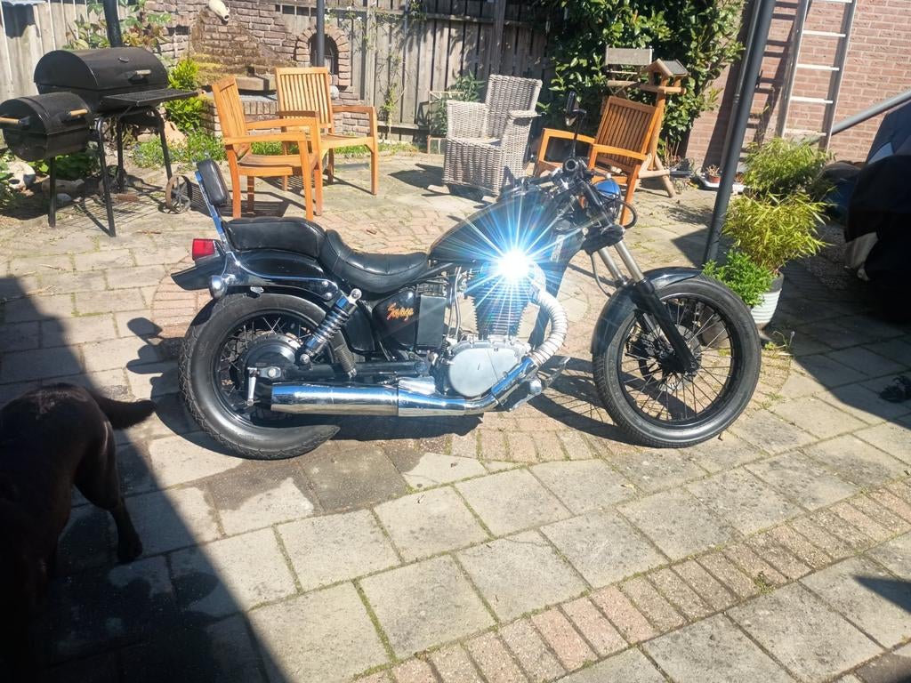 Suzuki Savage Chopper - Zwart, Goed Onderhouden, Motoren, Sportuitlaat, Occasion, Chopper, Particulier