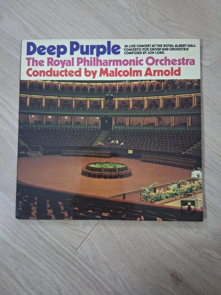 Deep Purple - Royal Albert Hall LP, Ophalen of Verzenden, 1960 tot 1980, Gebruikt, 12 inch