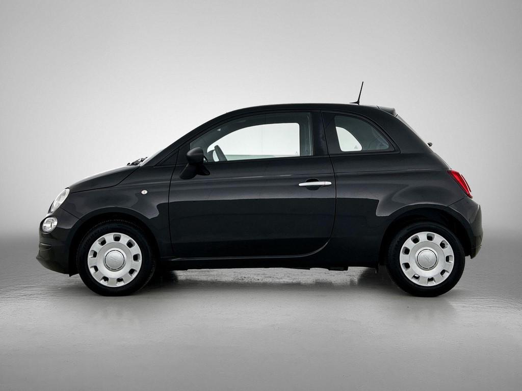 Fiat 500 1.0 Hybrid Cult | Airco | Elektrische ramen | Zuini, Auto's, Voorwielaandrijving, 12 maanden, Stof, Gebruikt