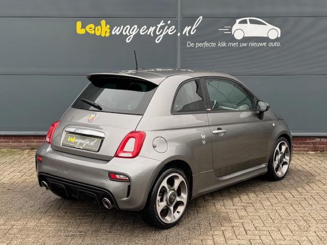 Fiat 500 1.4 T-Jet Abarth 595 70th Ann. *carplay *climate, Voorwielaandrijving, Gebruikt, Zwart, Bedrijf
