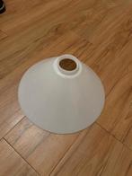 Melkglas lampenkap - diameter 30cm, Ophalen, Modern, Klassiek, Gebruikt, Wit