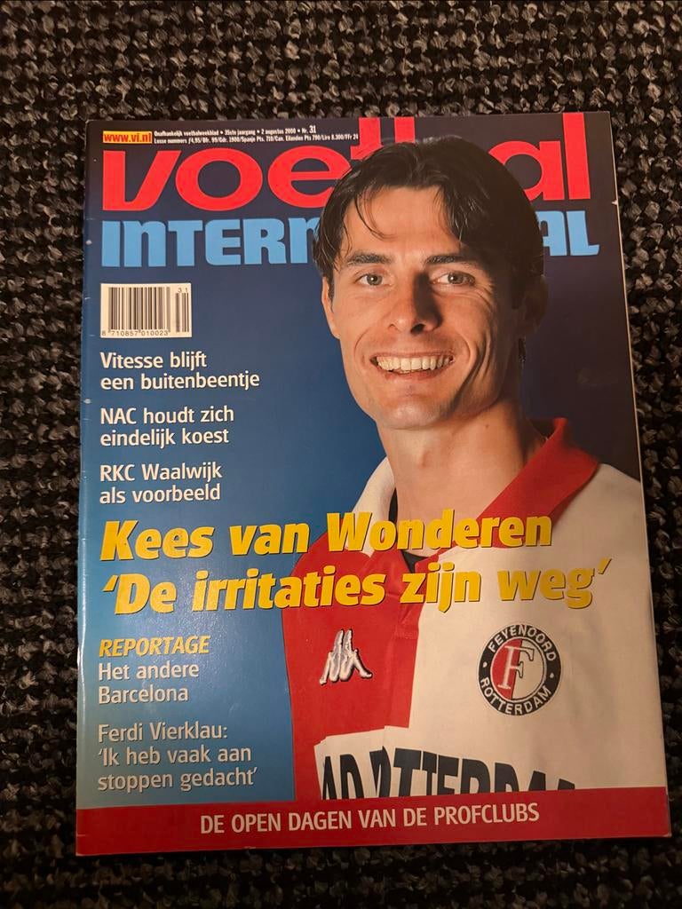 Voetbal International nr. 31 - 2 augustus 2000, Boeken, Ophalen of Verzenden, Gelezen, Sport en Vrije tijd