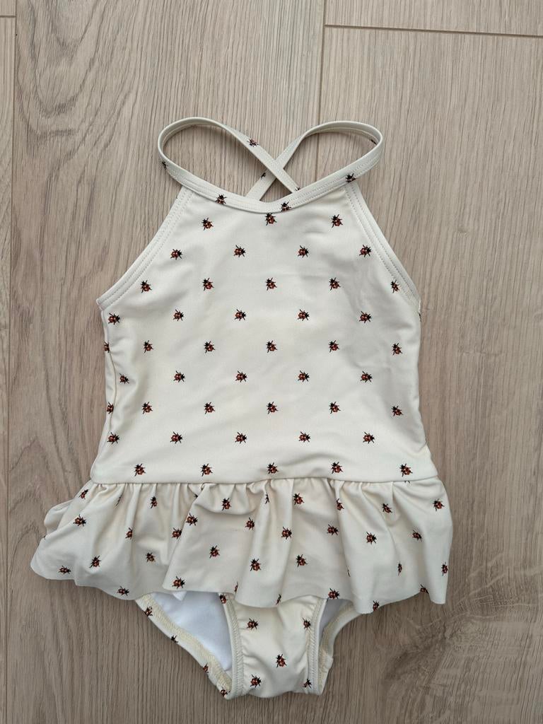 Lil' Atelier baby badpakje maat 74 met lieveheersbeestjes, Kinderen en Baby's, Babykleding | Baby-zwemkleding, Meisje, Badpak