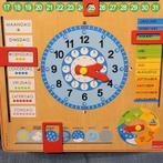 Houten Kalender en Klok voor Kinderen - Goula, Ophalen, Gebruikt, Taal en Lezen