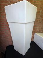 4x led tafel 50x50x160, Tuin en Terras, Bloembakken en Plantenbakken, Ophalen of Verzenden, Rond, Kunststof, Minder dan 30 cm