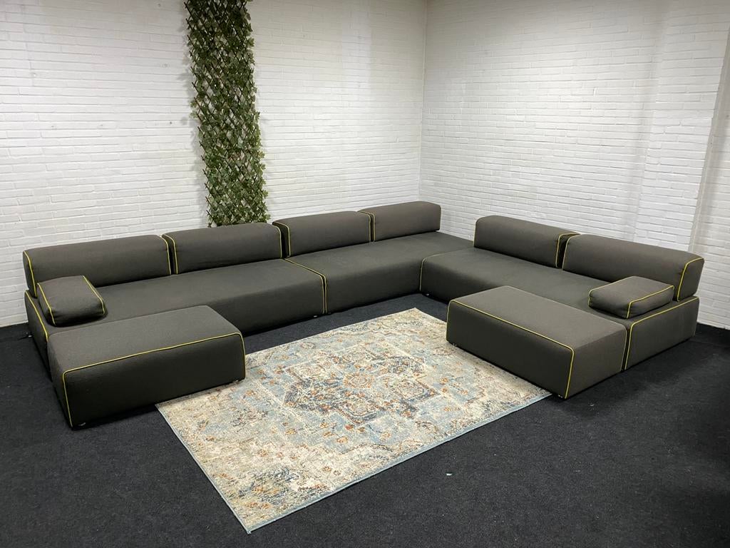Leolux Ponton Next - 6 meter - Gratis Levering, Huis en Inrichting, Ophalen of Verzenden, Gebruikt, Stof