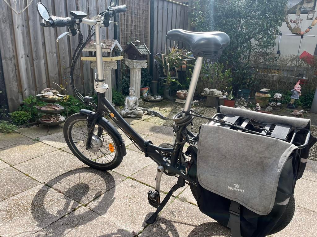 Elektrische vouwfiets Comfort E plus, Fietsen en Brommers, Fietsen | Vouwfietsen, Ophalen, 20 inch of meer, Versnellingen