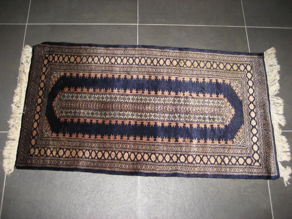 Kleed tafelkleed wol 120cm x 67 cm Pakistan, Gebruikt, Rechthoekig, Overige kleuren, 100 tot 150 cm