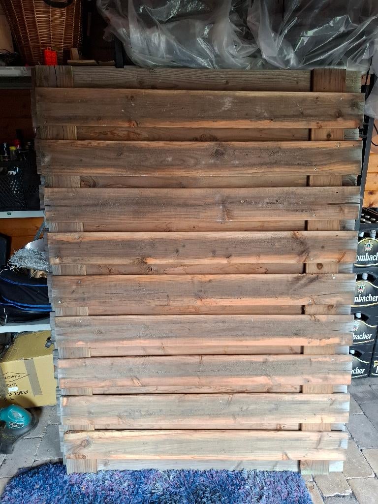 tuinscherm 180x130 cm, 100 tot 150 cm, Nieuw, Ophalen of Verzenden, 200 cm of meer