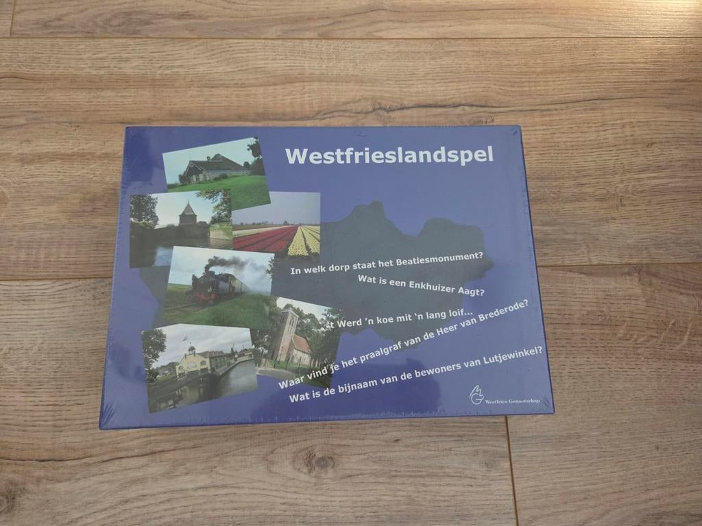 Westfrieslandspel - Nieuw in doos, nog geseald!, Hobby en Vrije tijd, Gezelschapsspellen | Bordspellen, Ophalen of Verzenden, Nieuw
