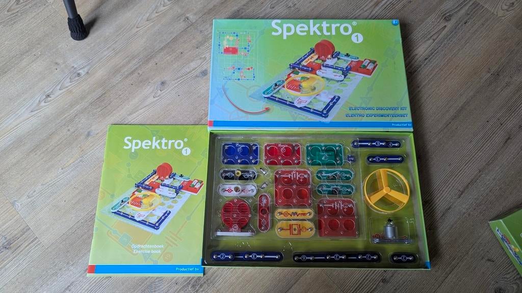 Spektro 1 en Spektro 2 elektronica experimenteerdozen, Kinderen en Baby's, Speelgoed | Educatief en Creatief, Ophalen of Verzenden