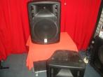 Zo Goed Als Nieuw: König Onstage PA-SMP1502 passieve speaker, MTE, KONIG, 120 watt of meer, Front, Rear of Stereo speakers