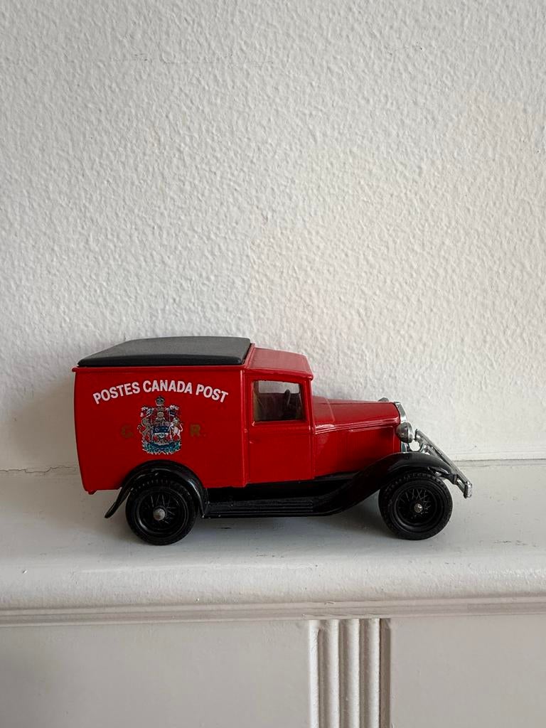 Vintage Matchbox Ford Model A 1981 - Postes Canada Post, Ophalen of Verzenden, Gebruikt, Auto