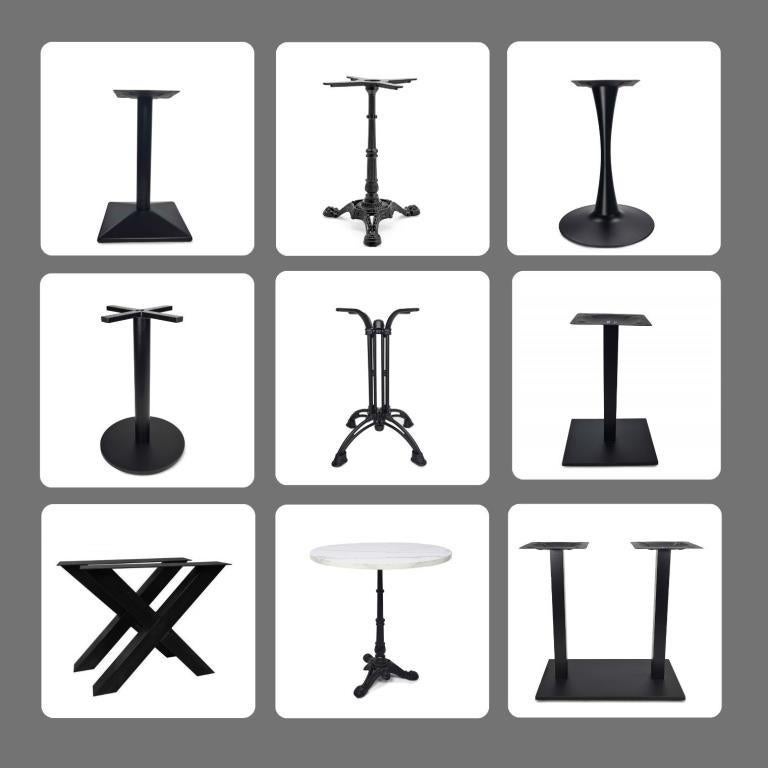 Horeca Tafelonderstellen Bistro onderstel Tafelpoten  49, Rond, Nieuw, Ophalen of Verzenden, 75 cm of meer