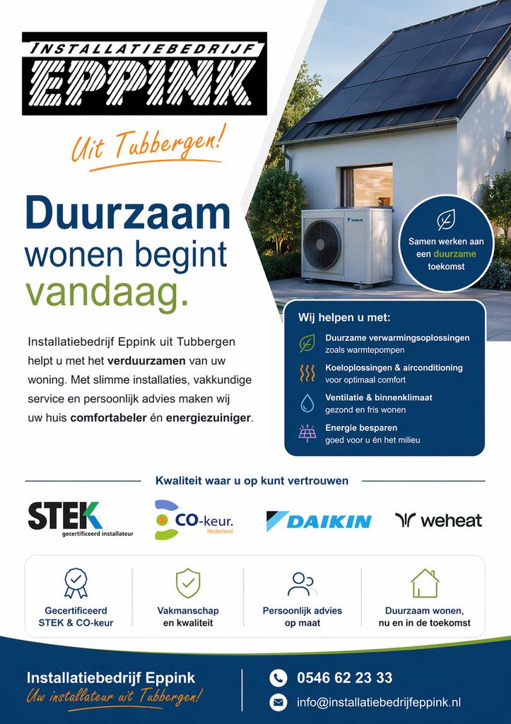 Duurzaam van het gas af., 24-uursservice, Onderhoud