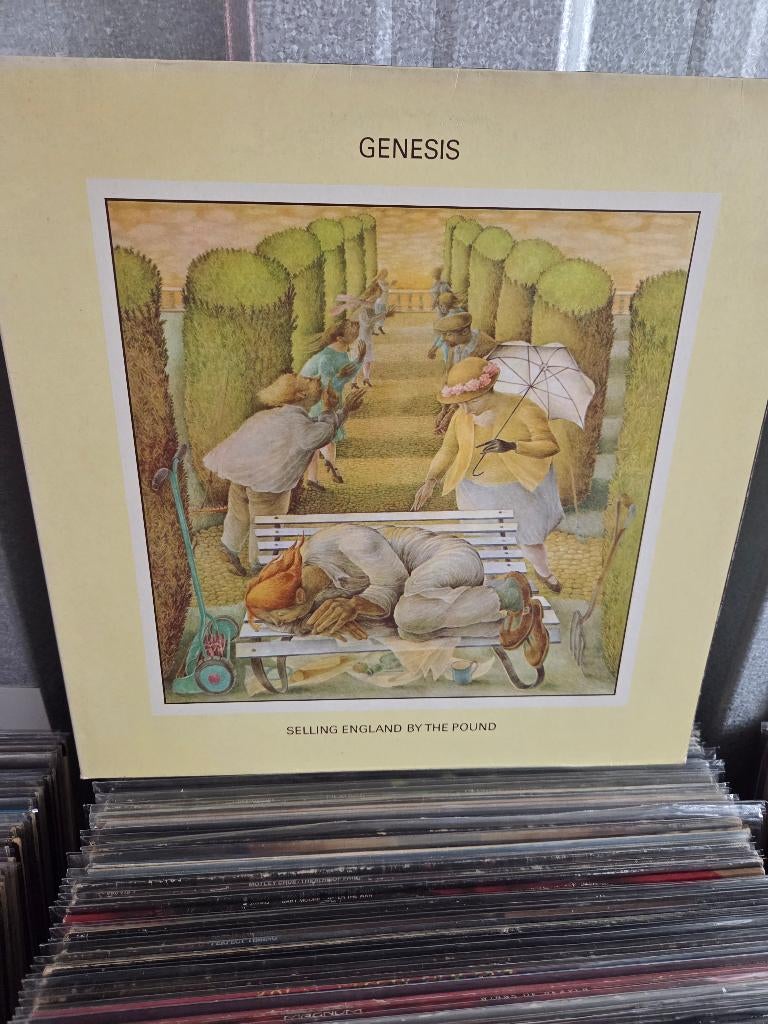 Vinyl lp GENESIS: SELLING ENGLAND BY THE POUND, Progressive, Gebruikt, Ophalen of Verzenden, 1970 - 1979